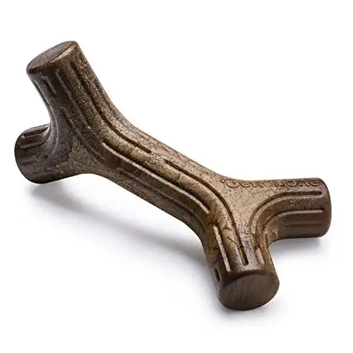 Benebone maplestick durable dog chew toy for aggressive chewers, real maplewood